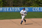 Baseball vs MIT  Wheaton College Baseball vs MIT in the  NEWMAC Championship game. - (Photo by Keith Nordstrom) : Wheaton, baseball, NEWMAC